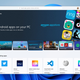 A screenshot of the Windows App Store showing Android apps